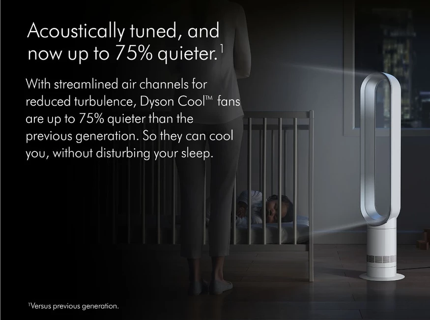 【Limited time offer】Dyson Cool ™️ Tower Fan AM07 (White/Silver)