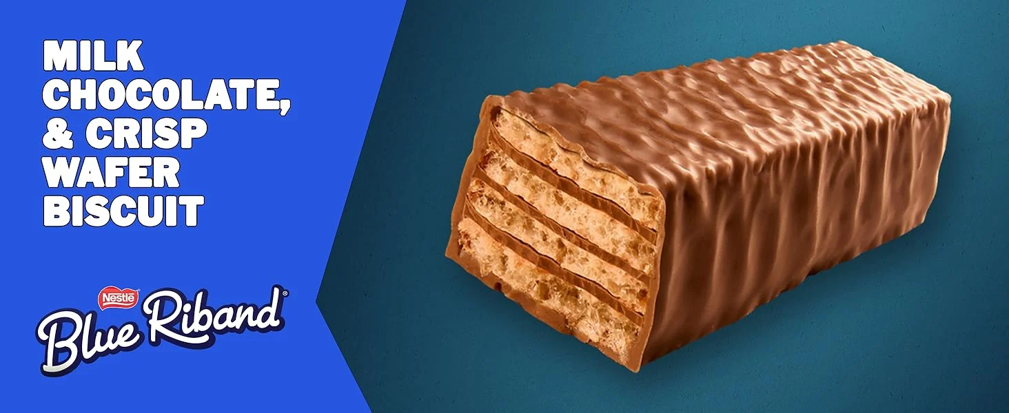 【Exclusive for New Users】Nestlé KitKat & Friends Large Gift Box | 69 Chocolate Biscuits – KitKat, Blue Ribbon, Toffee Crunch | Loose Chocolate Gift Box 1.357kg x 2 Boxes