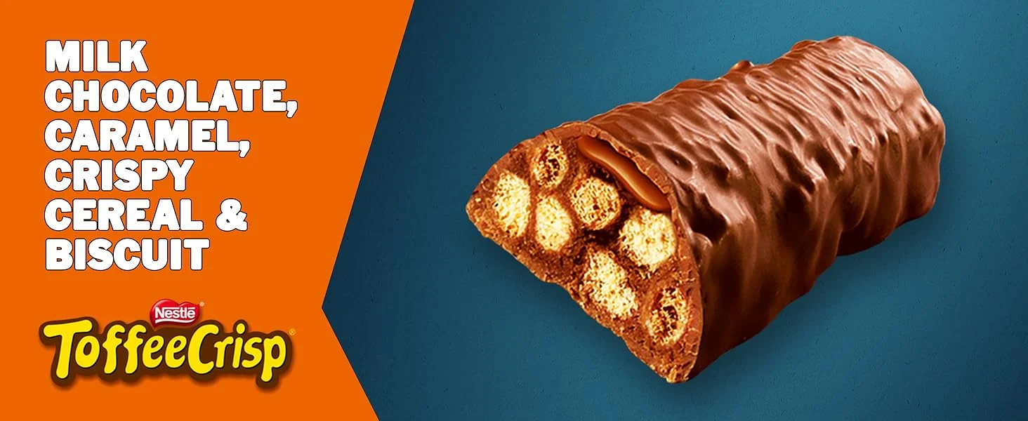 【Exclusive for New Users】Nestlé KitKat & Friends Large Gift Box | 69 Chocolate Biscuits – KitKat, Blue Ribbon, Toffee Crunch | Loose Chocolate Gift Box 1.357kg x 2 Boxes