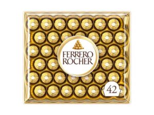 【Limited-Time Offer】Ferrero Milk Chocolate & Nut Chocolate Gift Box – 42 Pieces (525g)