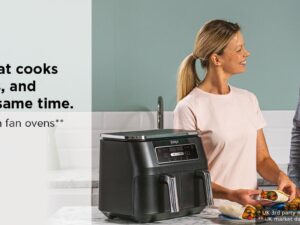 Big Sale-Foodi Dual Zone Digital Air Fryer, 2 Drawers, 7.6L, 4-in-1