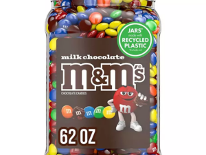 M&M'S Milk Chocolate Candies, 62 oz