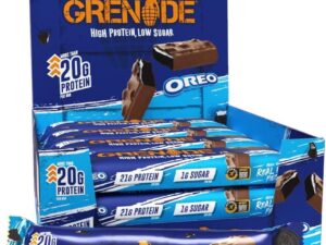 Limited-Time Offer】Grenade OREO Protein Bars – High Protein, Low Sugar, 12 x 60g