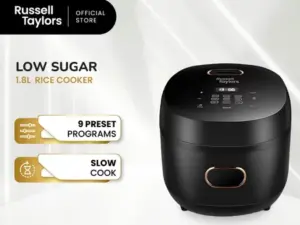 Russell Taylors Digital Low Sugar Rice Cooker (1.8L) RC10