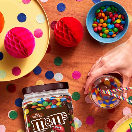 M&M'S Milk Chocolate Candies, 62 oz