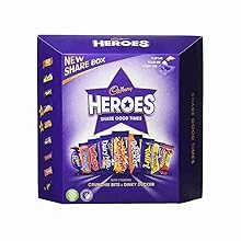 【Limited-Time Offer】Cadbury Hero Chocolate Sharing Pack 2kg | Halloween Limited Edition, Individually Wrapped Milk Chocolate
