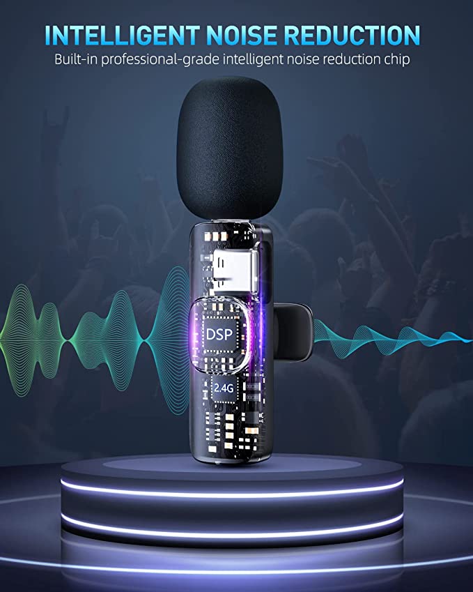 48% OFF New Wireless Lavalier Microphone
