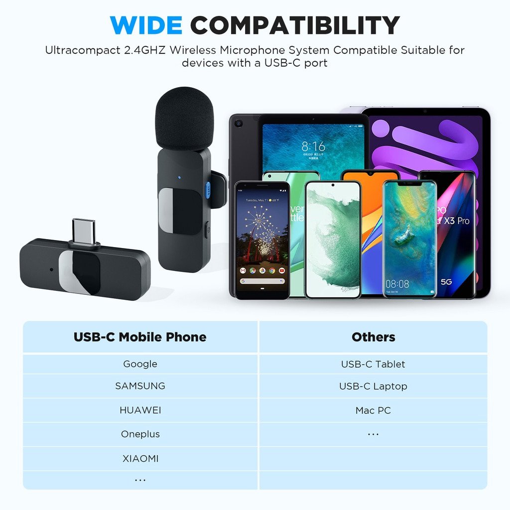 48% OFF New Wireless Lavalier Microphone