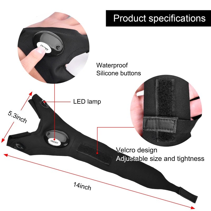 Exclusive Offer💥Hands-Free Lighting! Wearable Flashlight for Work & Outdoors🔦