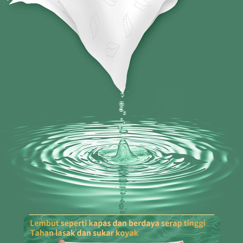 JUSTWELLBE 5-Ply Baby Tissue