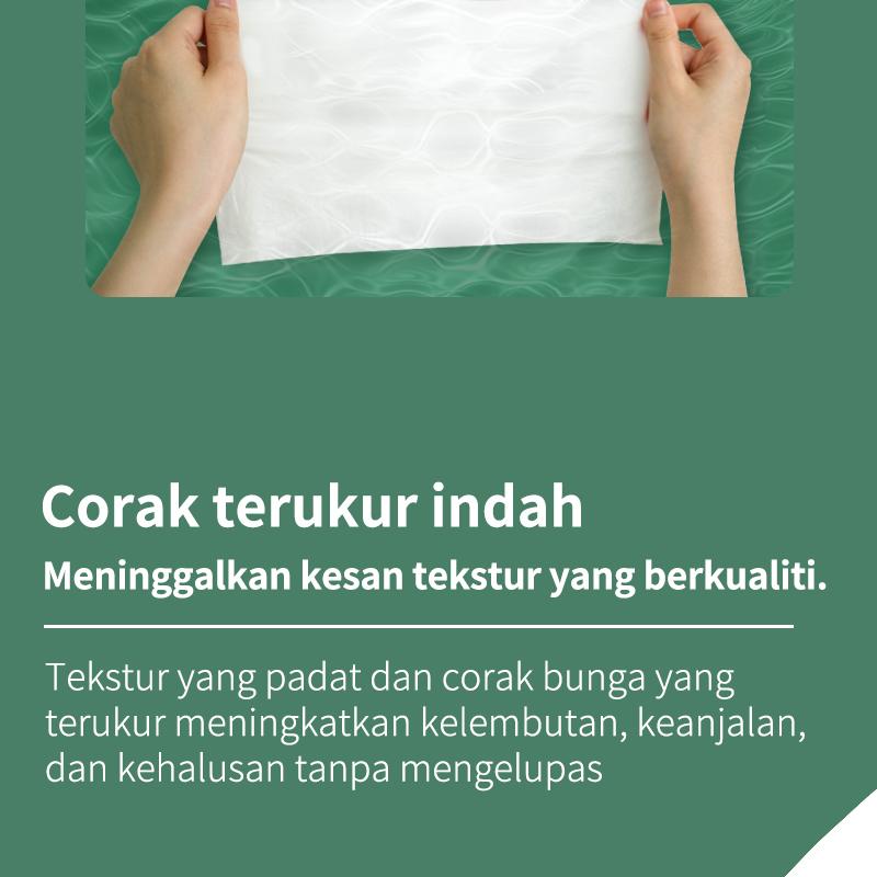 JUSTWELLBE 5-Ply Baby Tissue